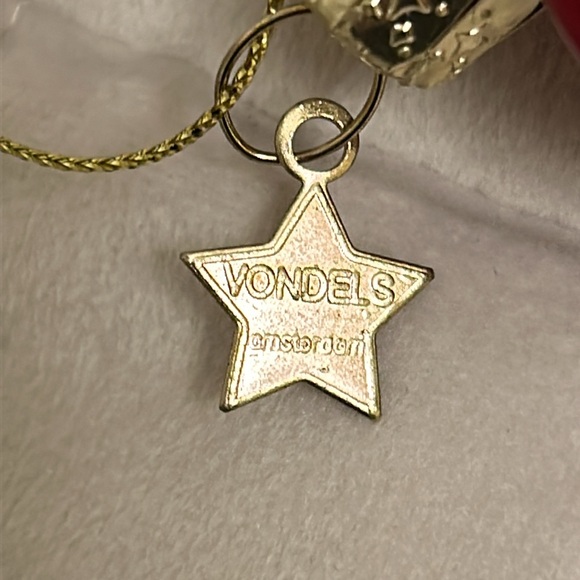 Vondels Lucious Lips Holiday Glass Ornament NEW Amsterdam - Picture 3 of 4